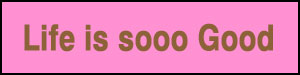 Life is sooo Good review of My Lip Stuff